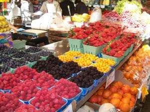 fruit stand